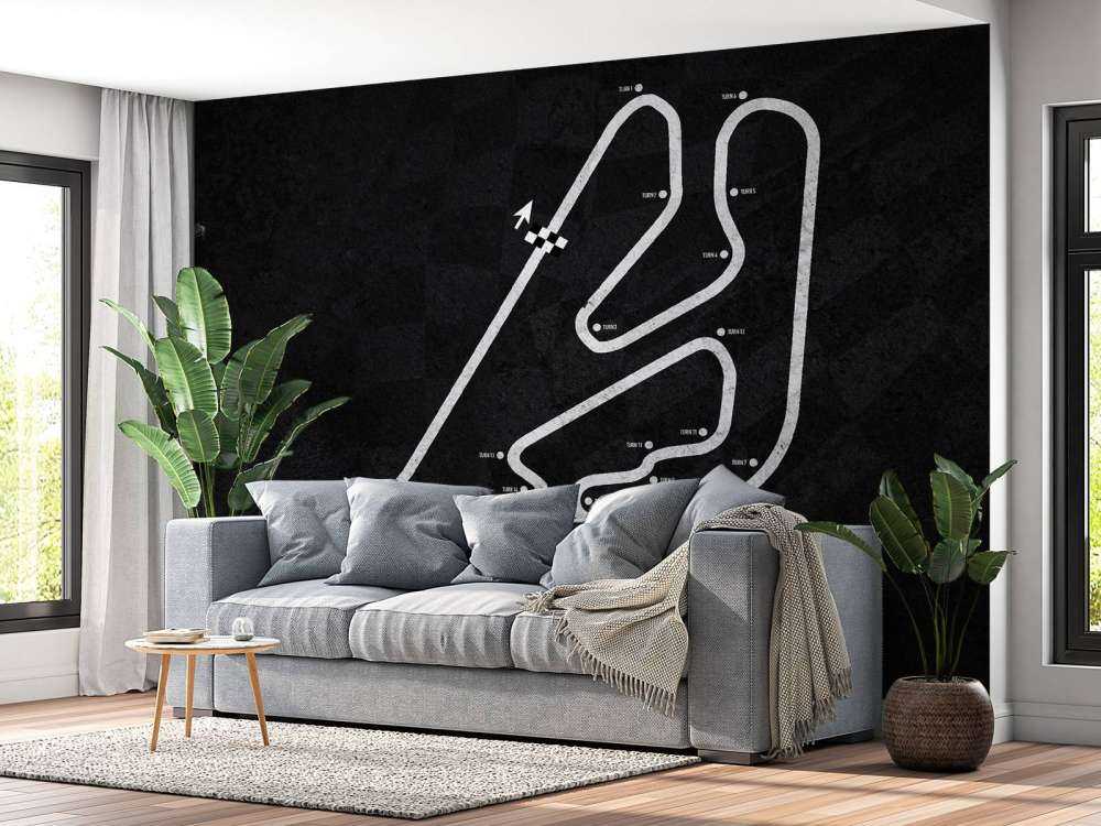 Formel 1-bana - Juan och Oscar Gálvez Autodrome - Argentina