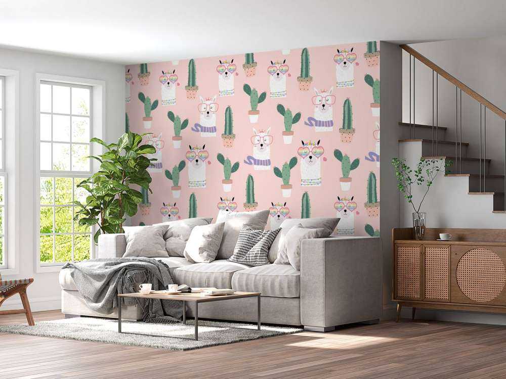 Kaktusar och lamadjur