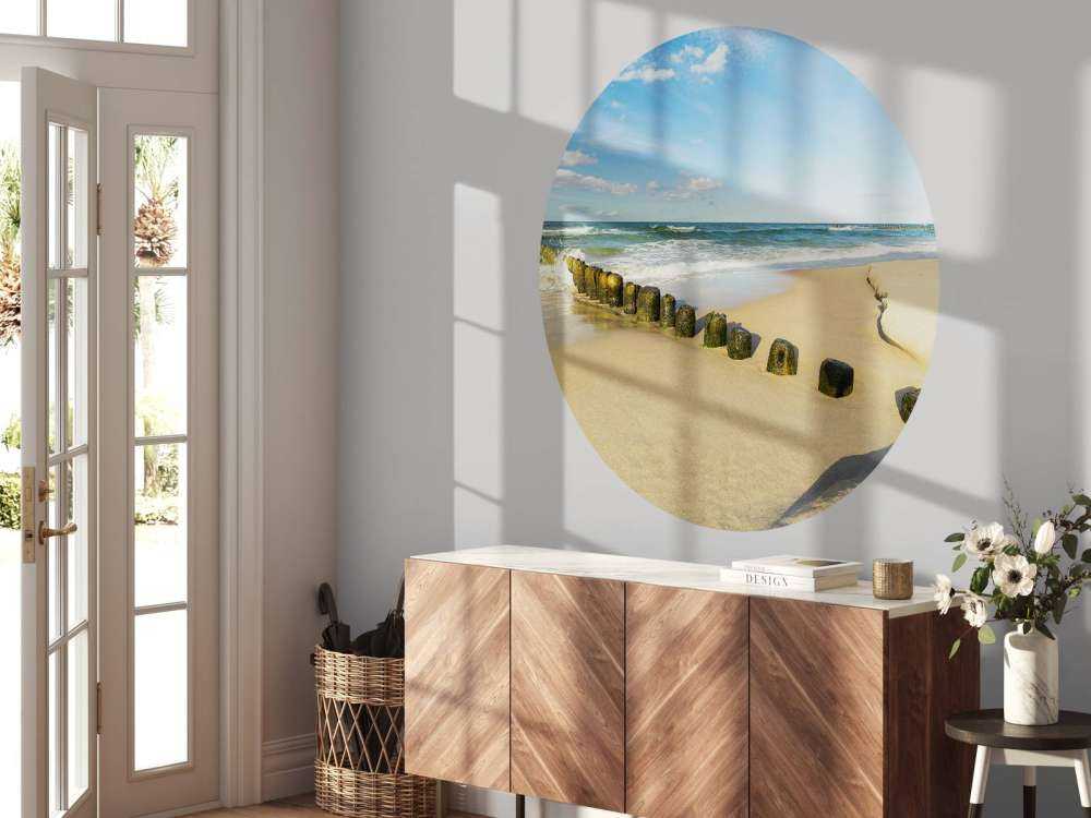 Stranden på en vacker dag