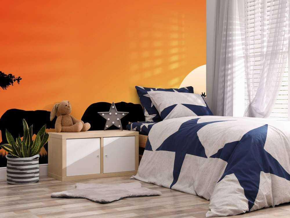 Safari ved solnedgang