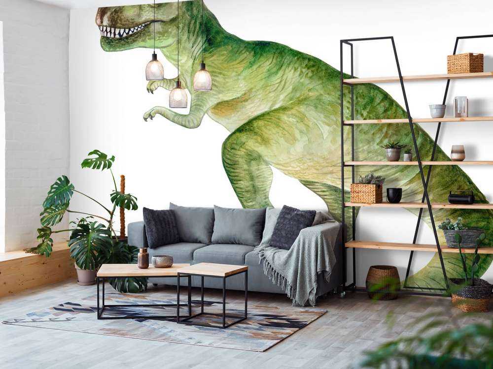 Tyrannosaurus av akvarell