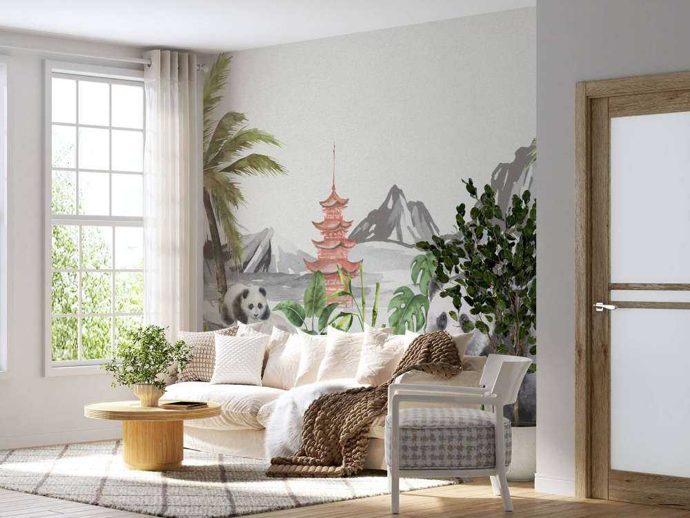 kaktuspandaer i bambusjungelen