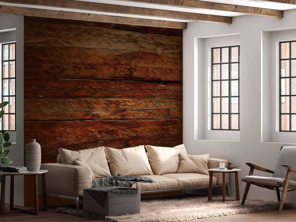 Wall av tre