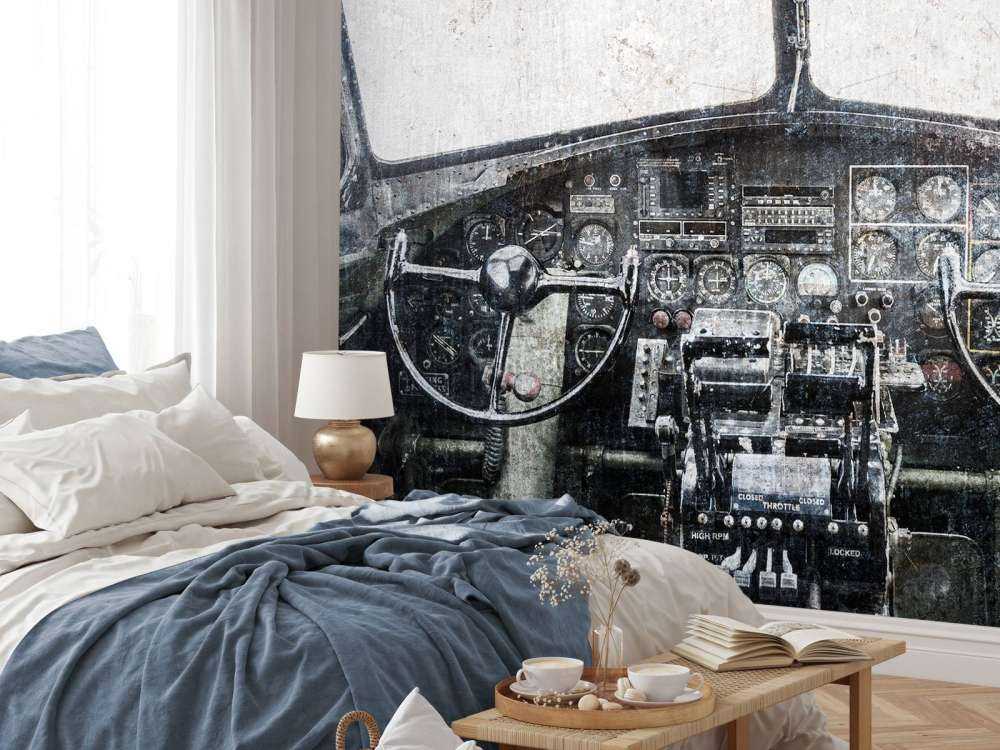 Vintage flycockpit