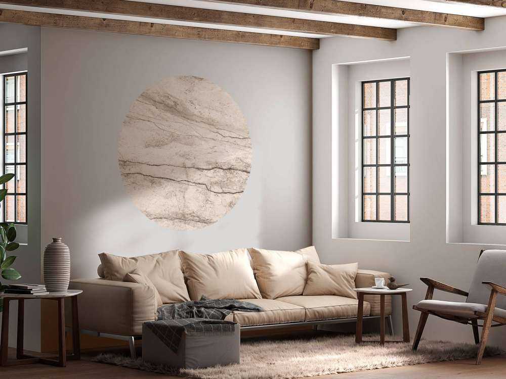 Detaljert beige marmor