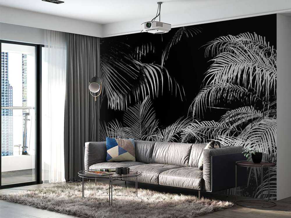 Plante med hvite blader