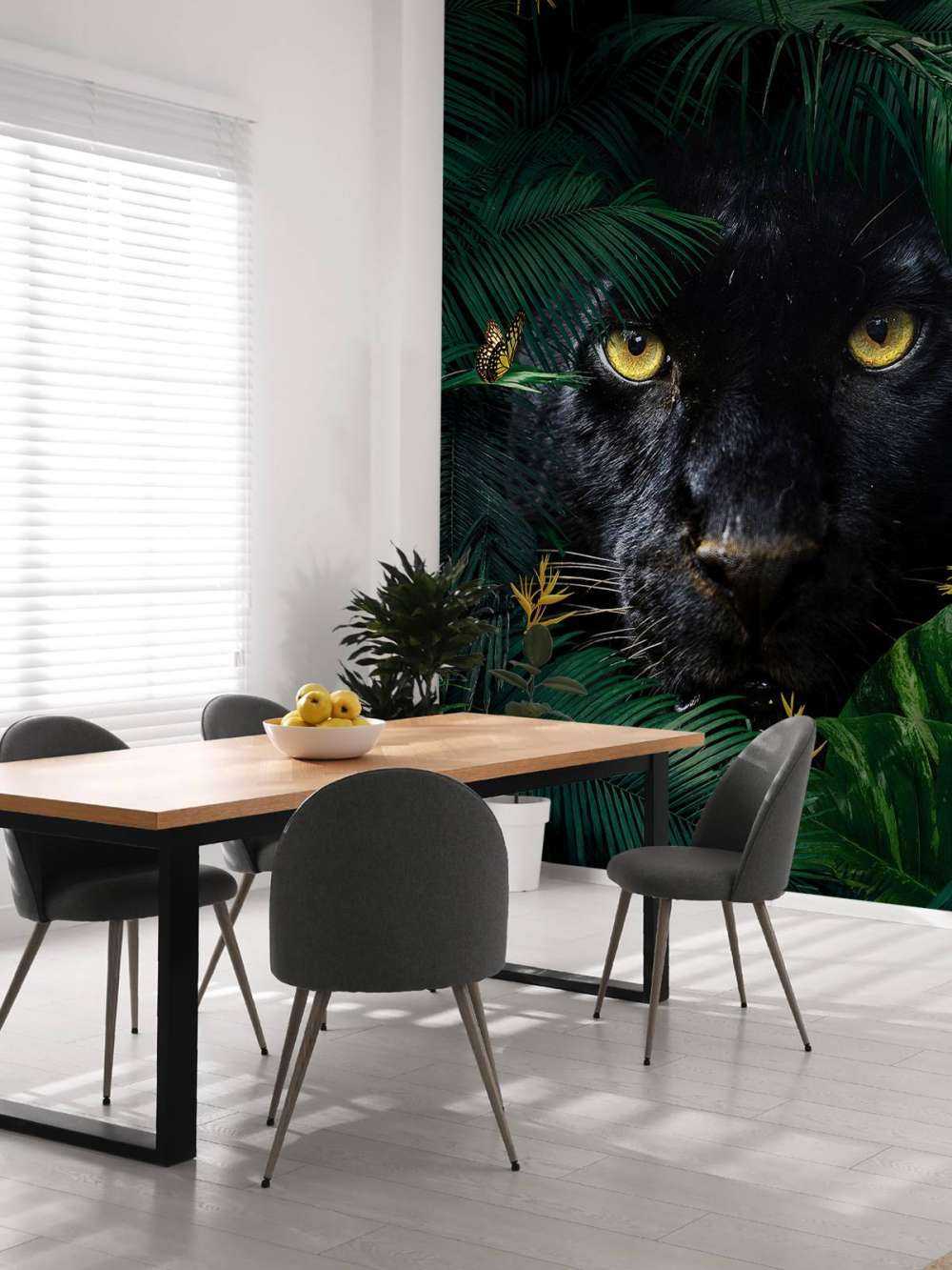 Jungle Panther Portrett