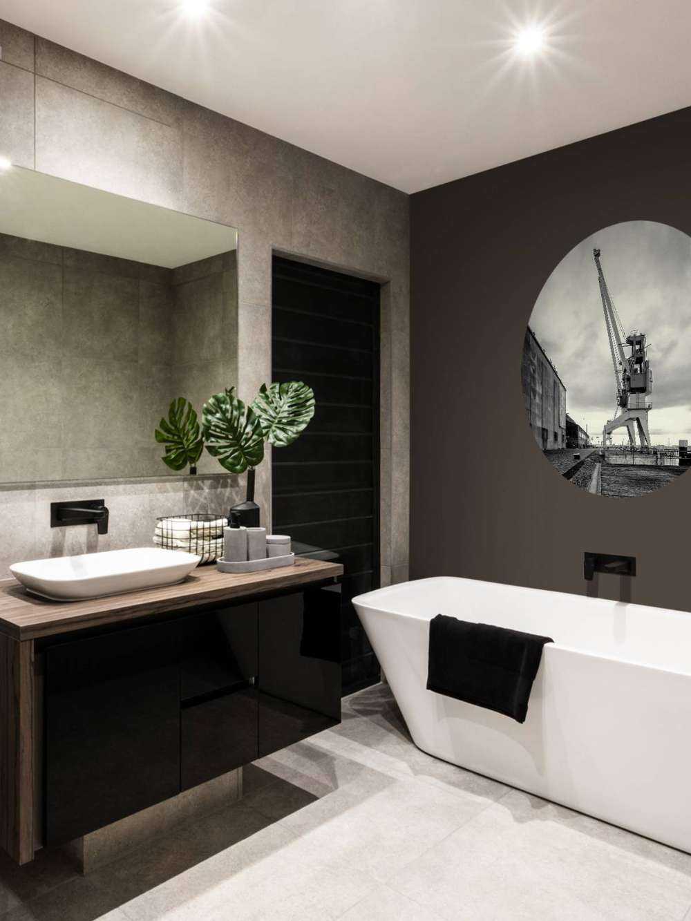 Havnekran på det tidligere RDM-stedet Heijplaat Rotterdam