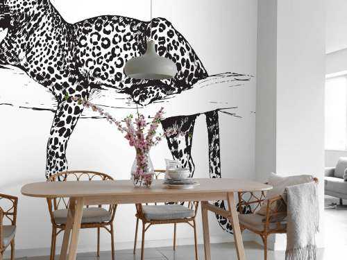 tegnet leopard