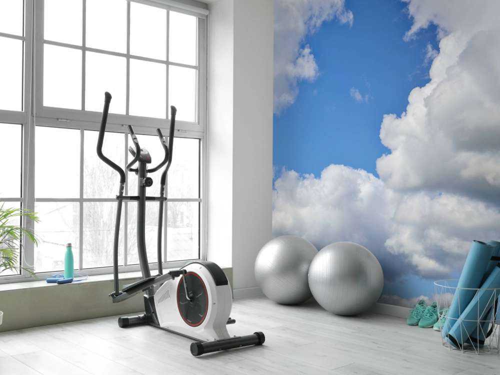 Nydelig overskyet landskapp