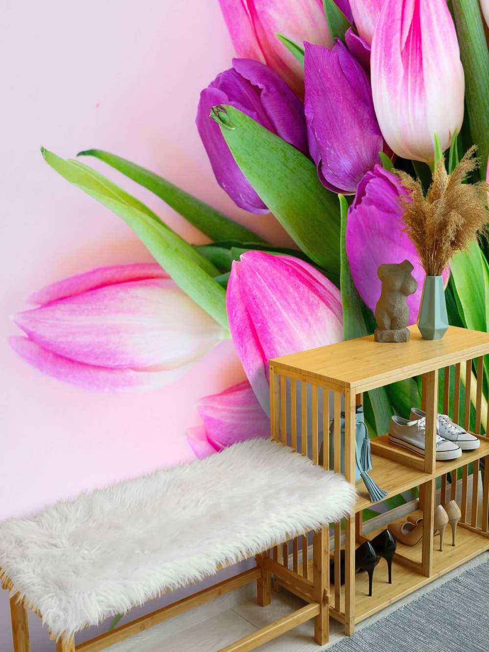 Rosa tulipanner