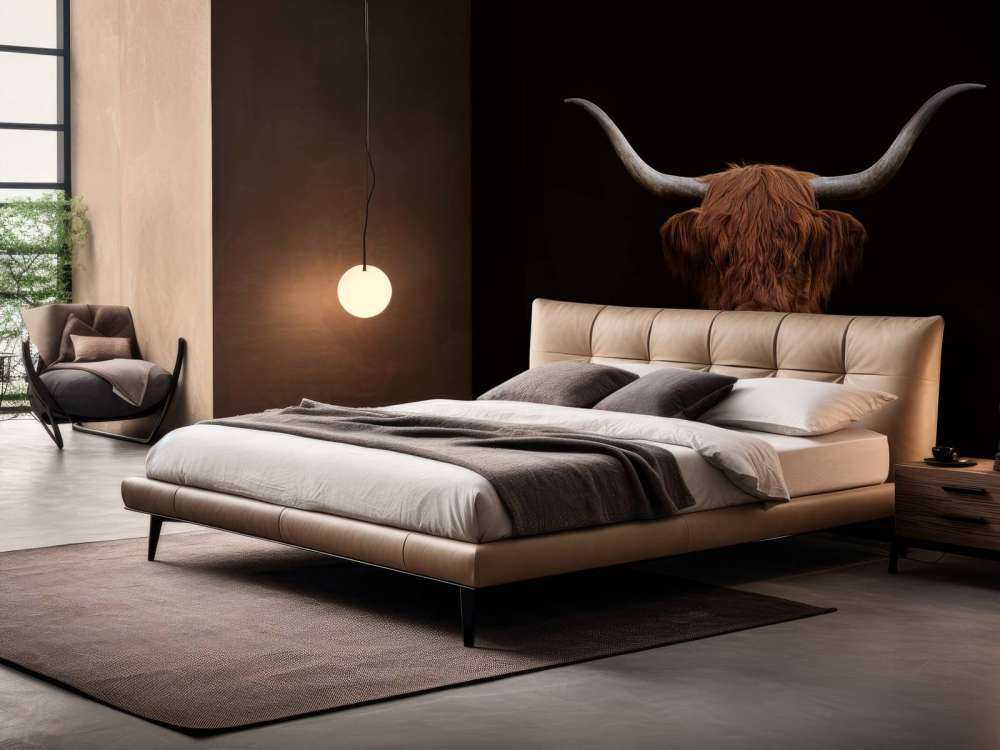 Det skotske høylandet på mørkt tapet