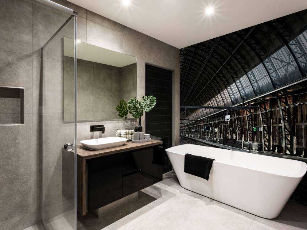 En tidlig morgen på stasjonen