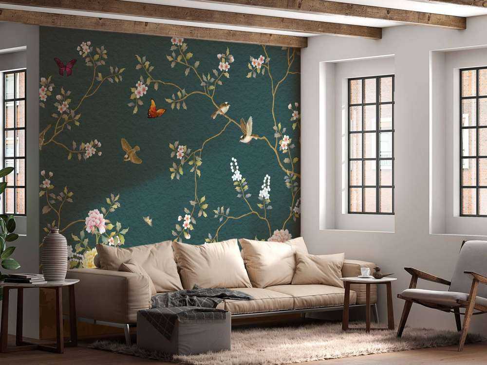 Store og små blomster