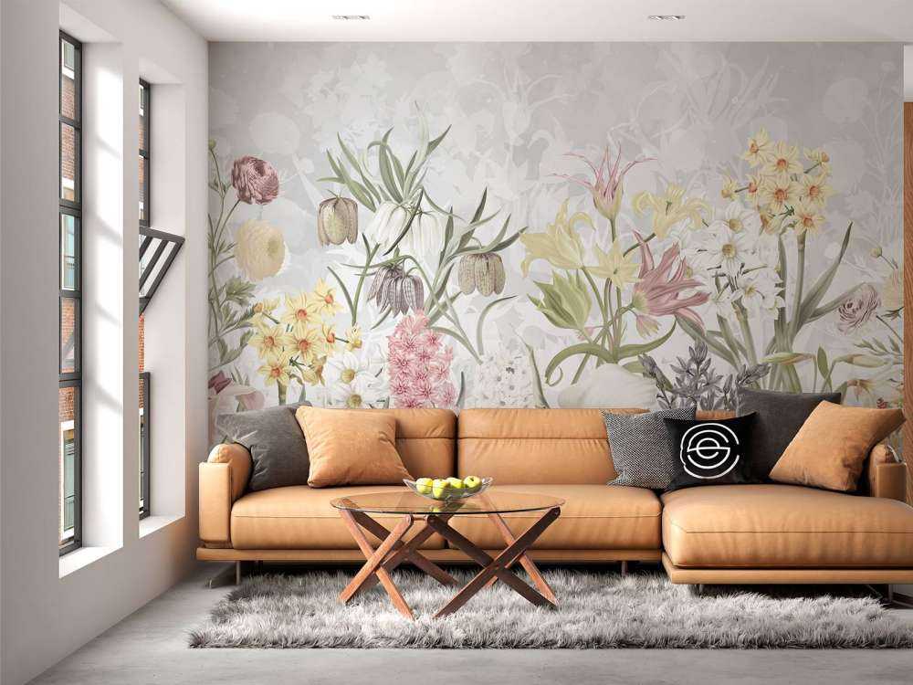 Vårblomster - Subtil Lavendel