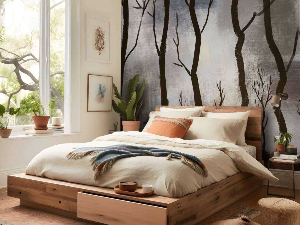 Skumringsstille Hjorteskog