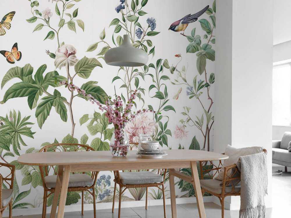 Elegant blomsterillustrasjon