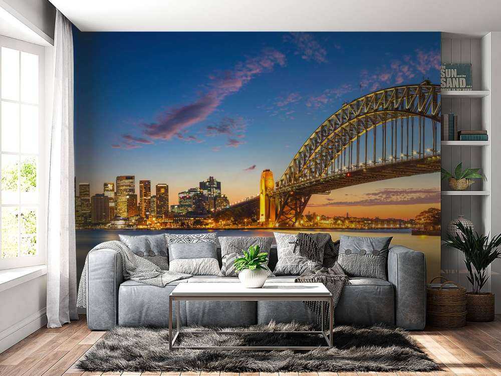 Sydney på fototapetet