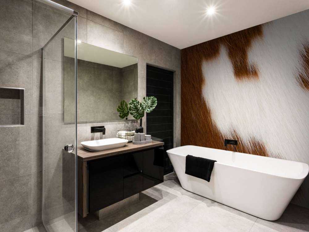 Kuskinn rød og hvit kuskinn