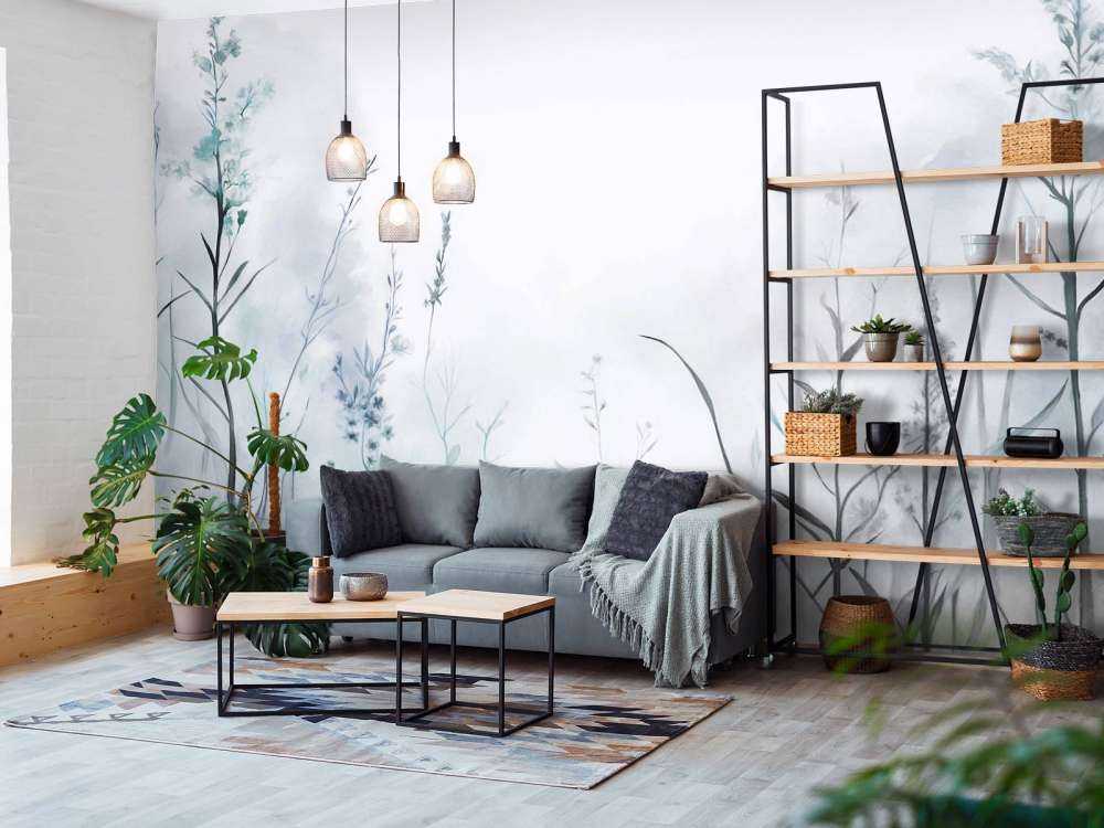 Morgenstillhet Myk Blå