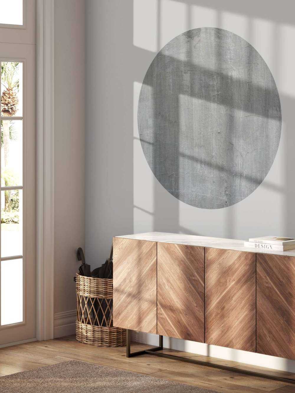 Gammal grå betongvägg