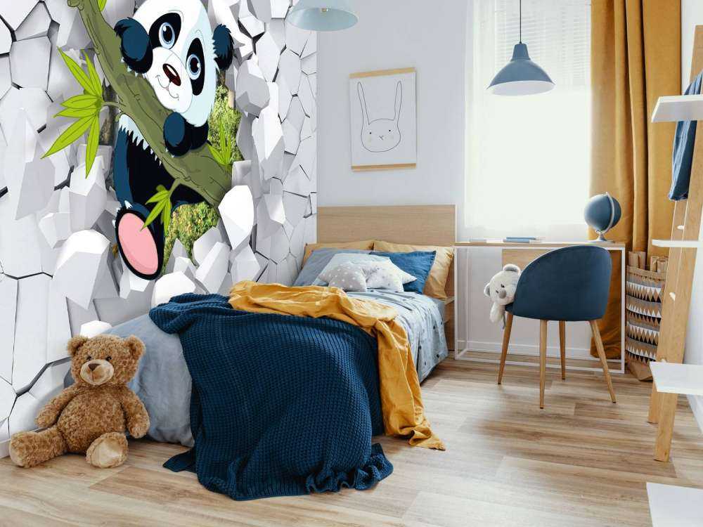 Söt pandabjörn