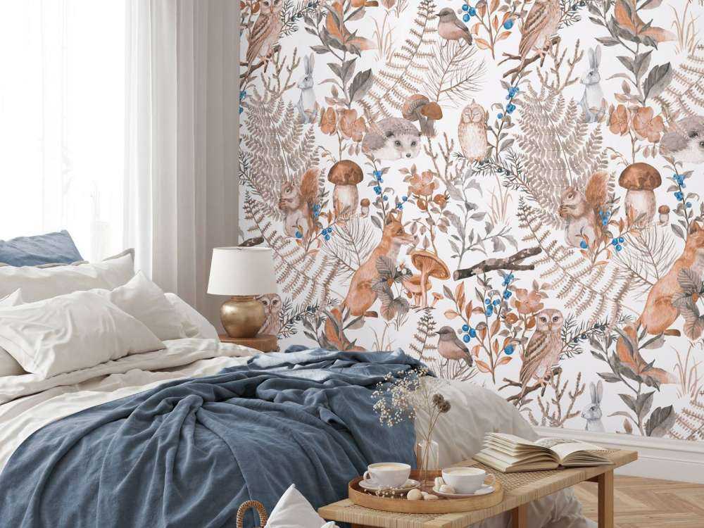 Skogens djur mönster