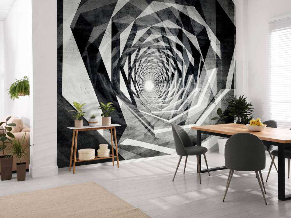 Abstrakt tunnel
