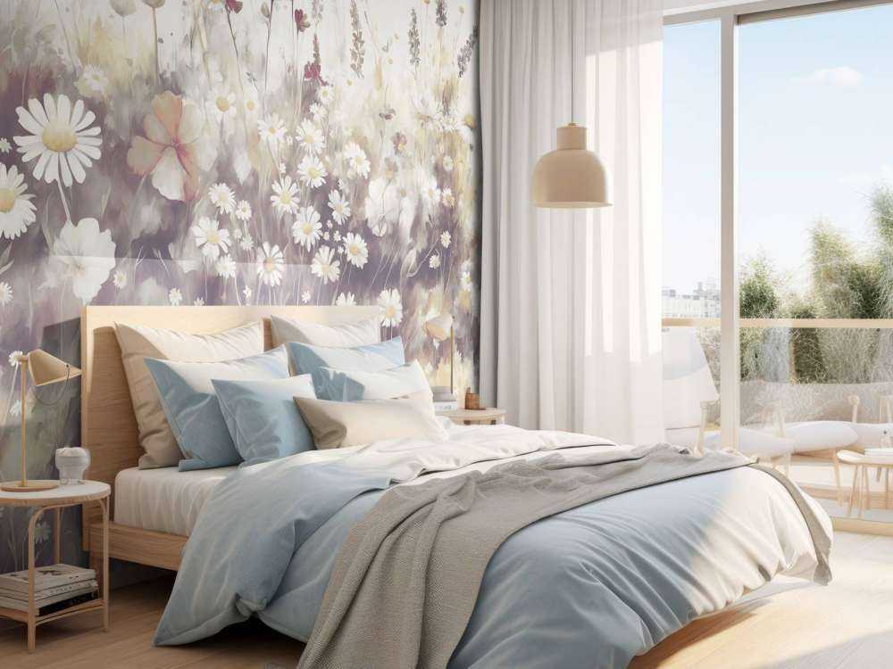 Frodig grönska av sommarens gyllene brunt