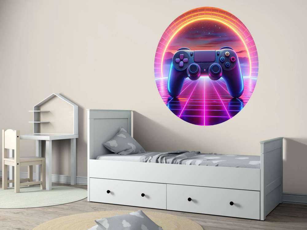 Retro Neon Spelvärld
