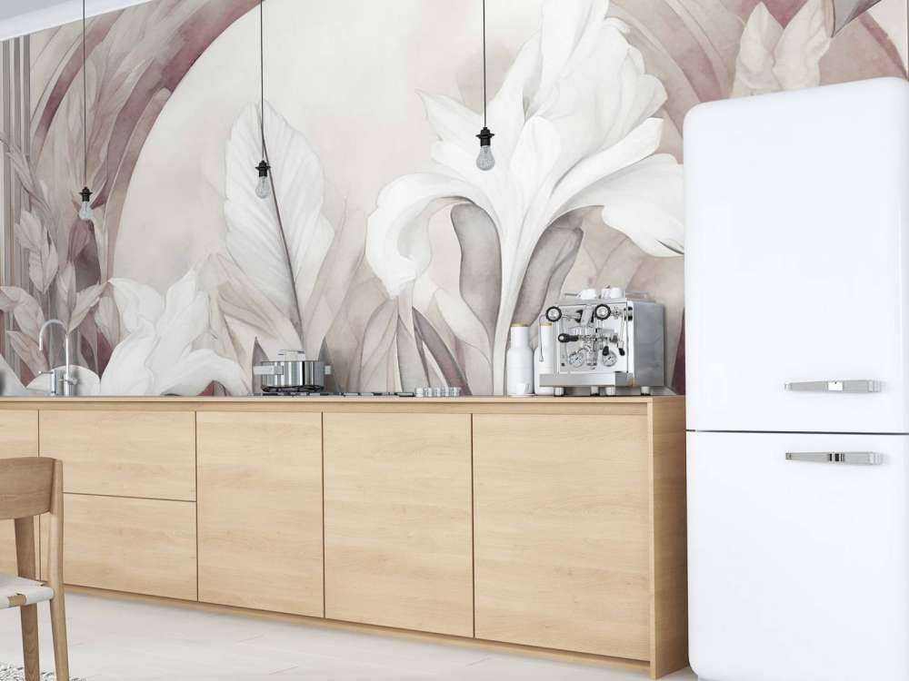 Iris vid soluppgång orange