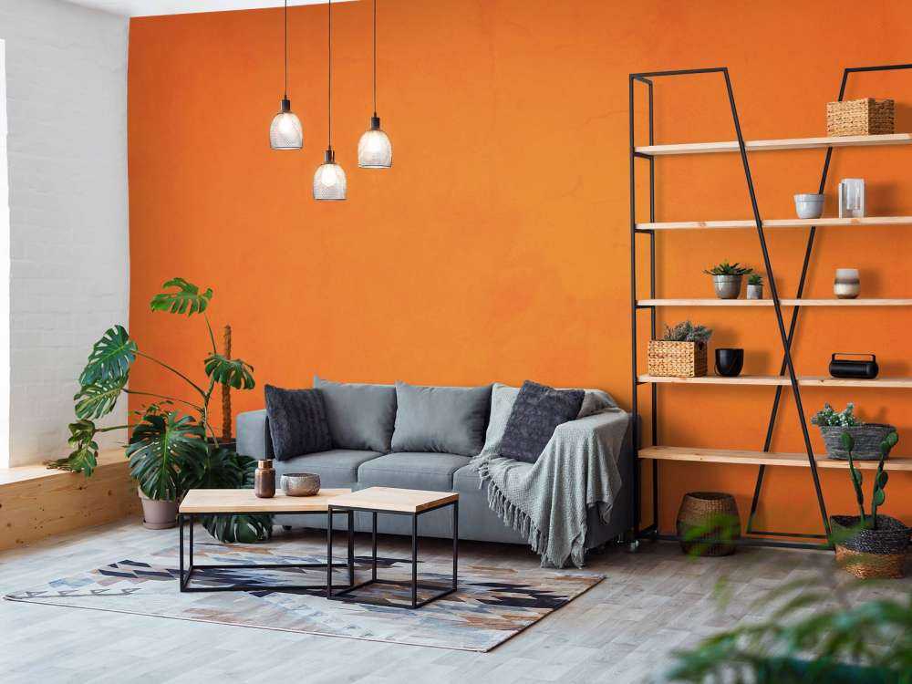 Orangeorange betong