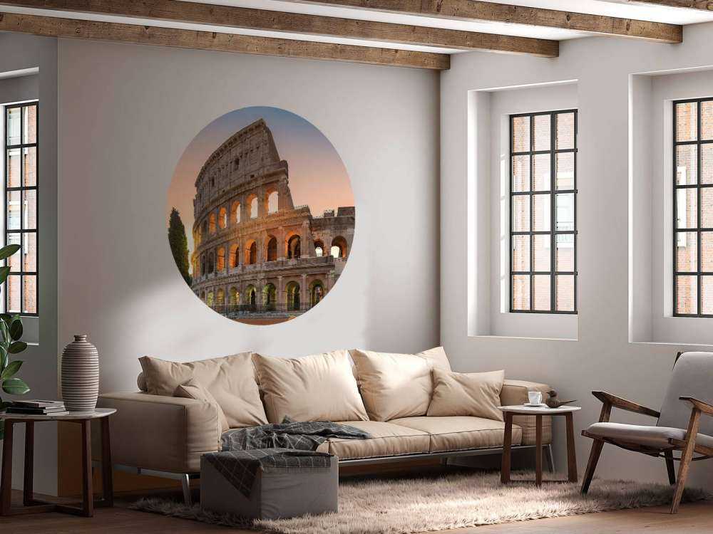 Colosseum i soluppgång