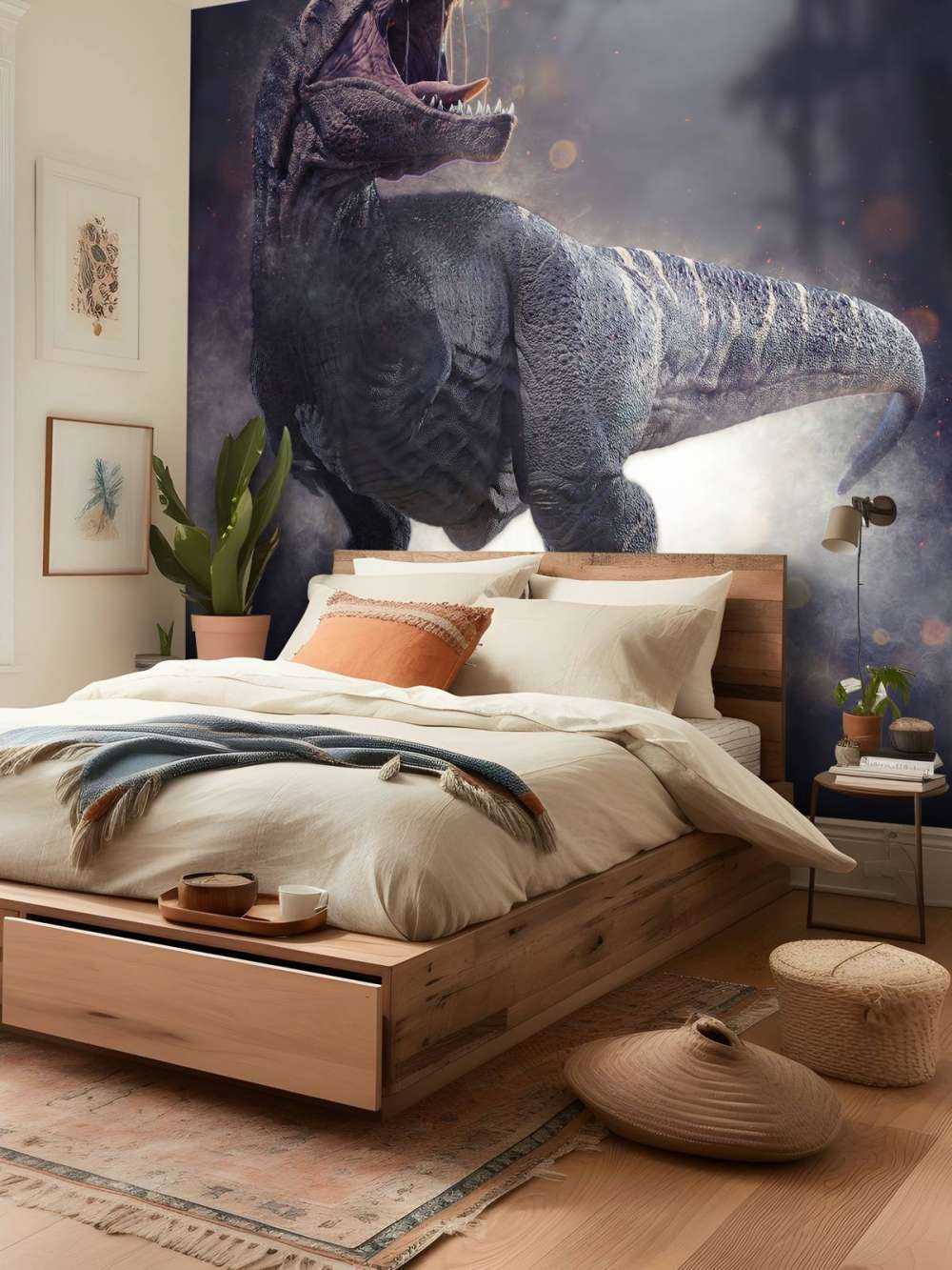 Tyrannosaurus Rex på natten