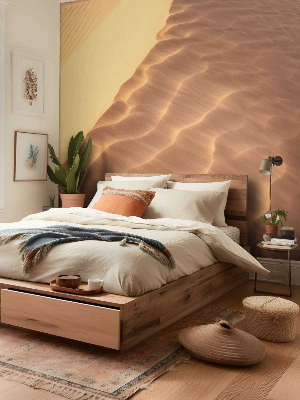 Sanddyner från ovan