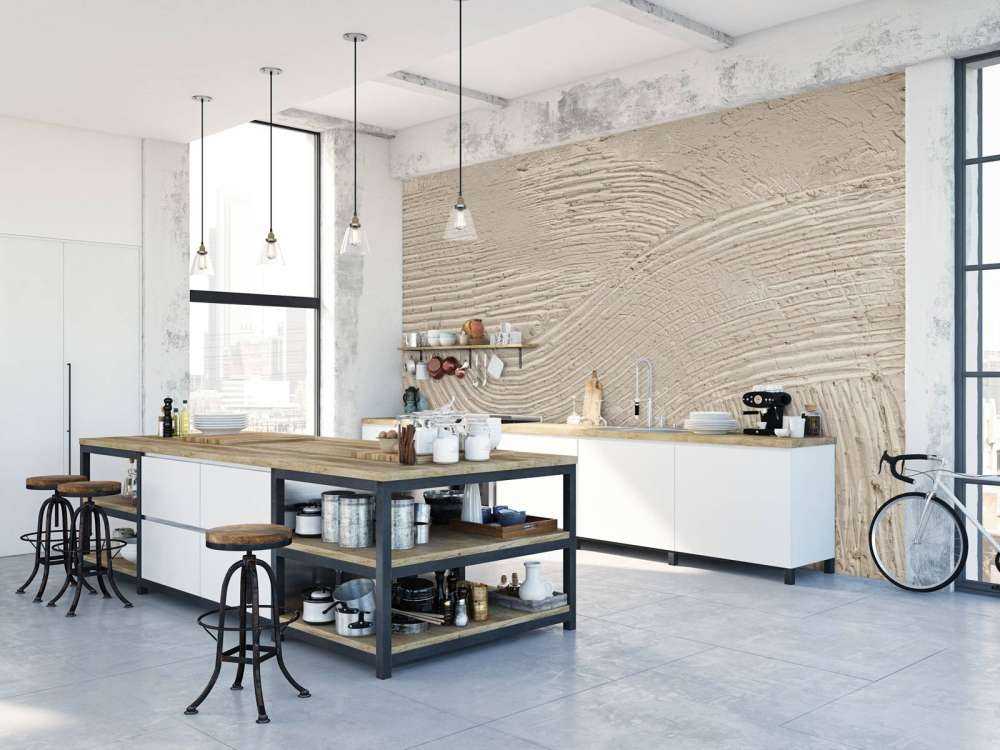 Texturerade linjer i linne