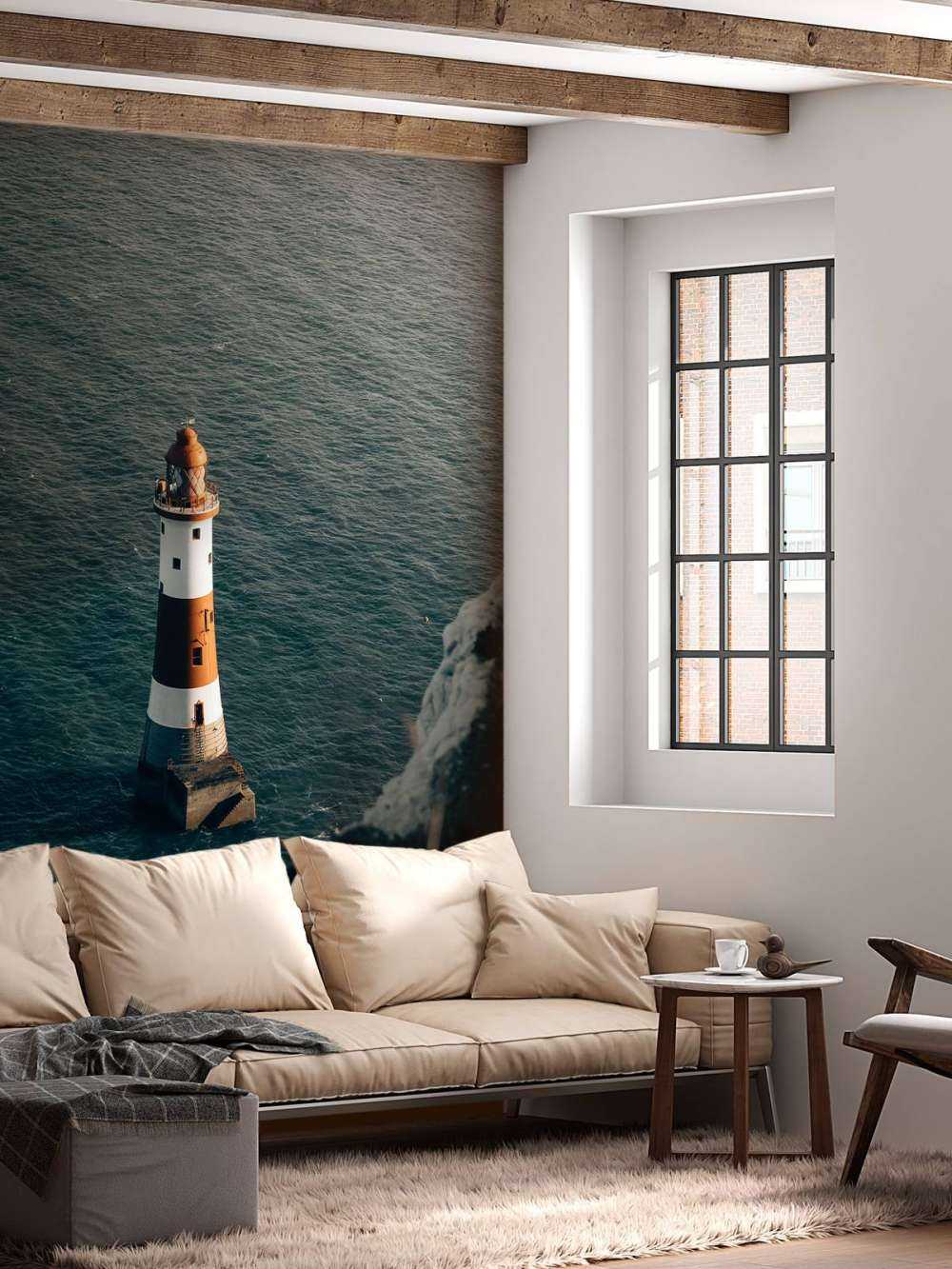 Fårfyr på den engelska kusten