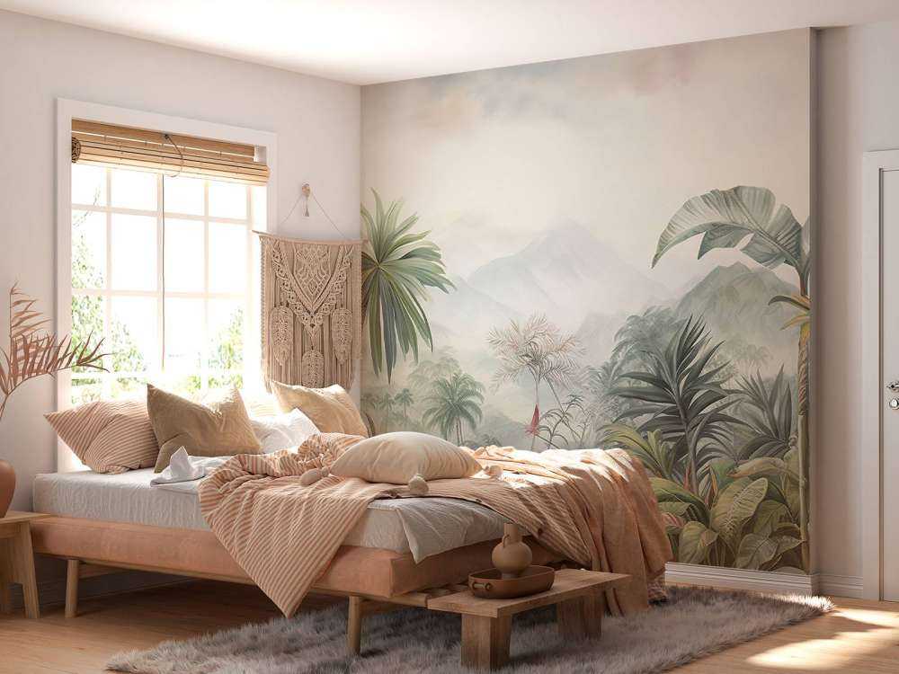 Pastell Tropisk Panorama