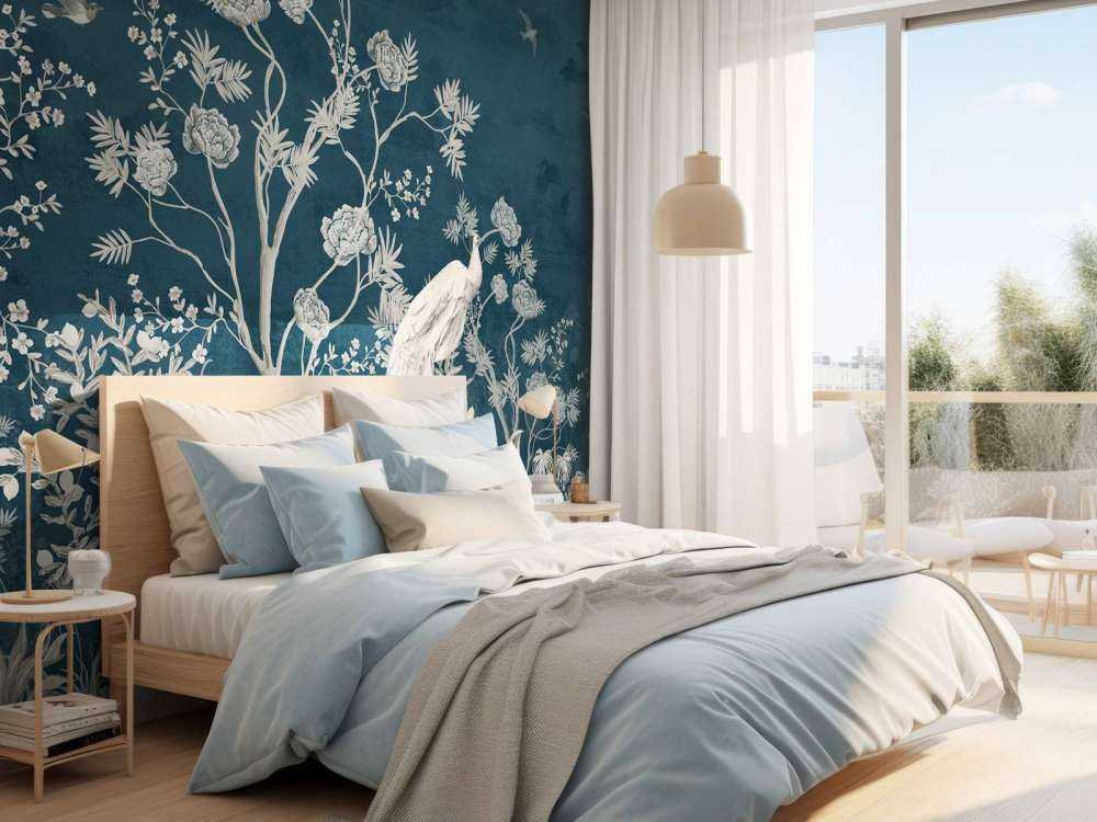 Påfågelprakt i Nattens Trädgård