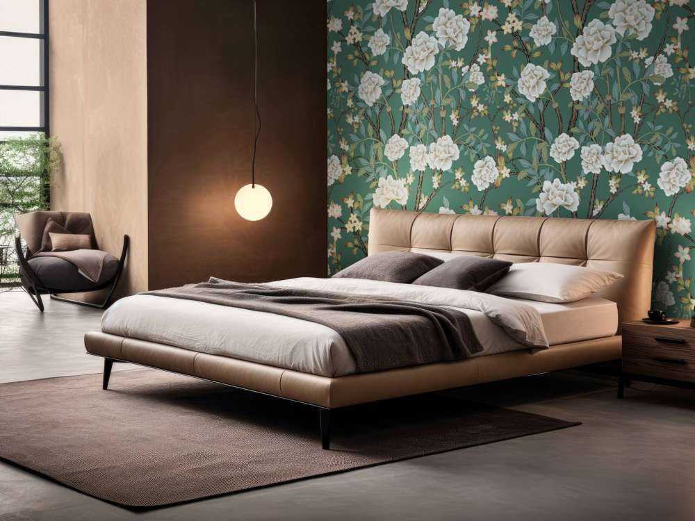 Pioner på grön bakgrund