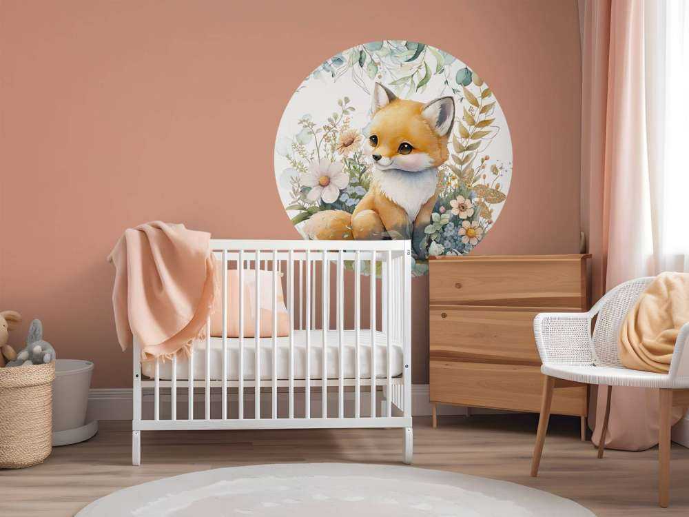 Lejonunge med myntablad och guldblad