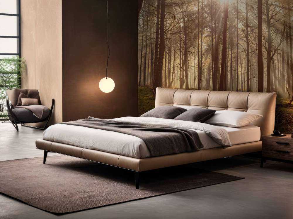 Skov med høje træer