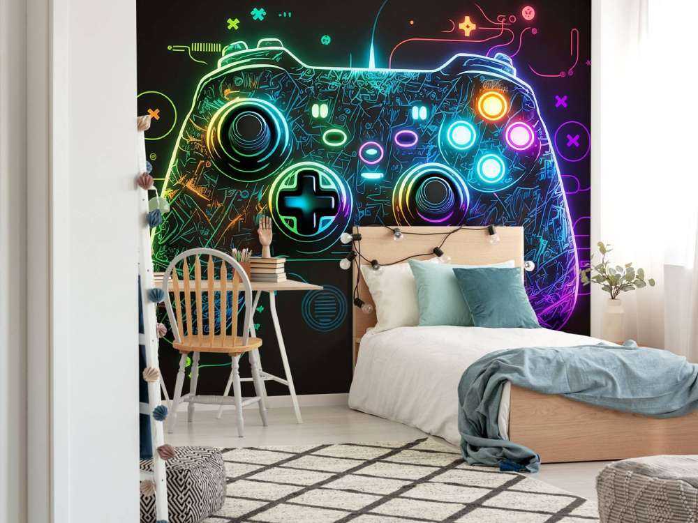 Cyber Neon Controller