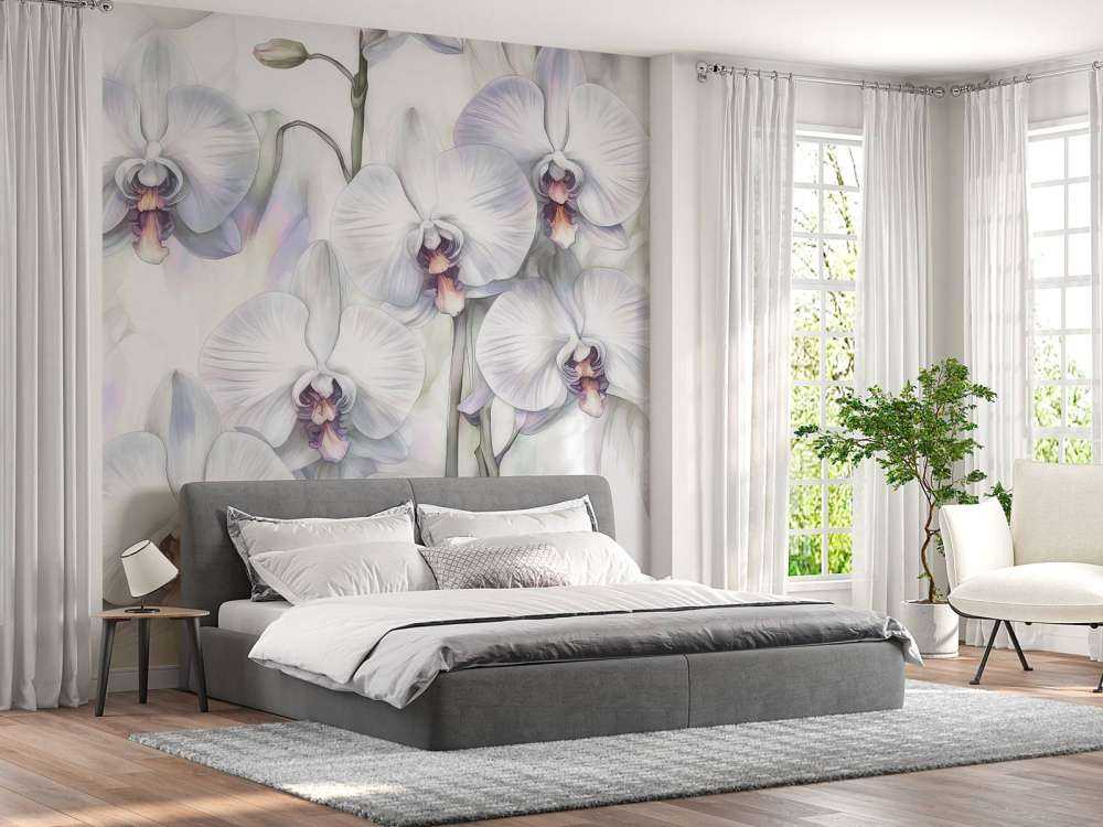 Orkideer Paradis Blå