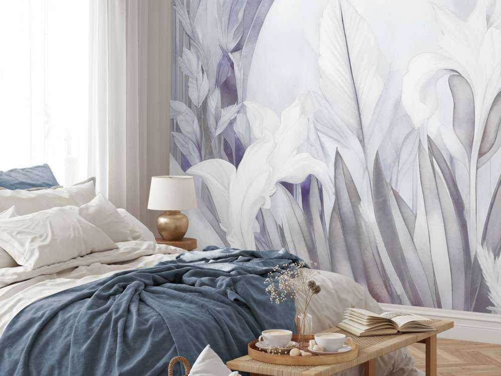 Iris ved solopgang lilla