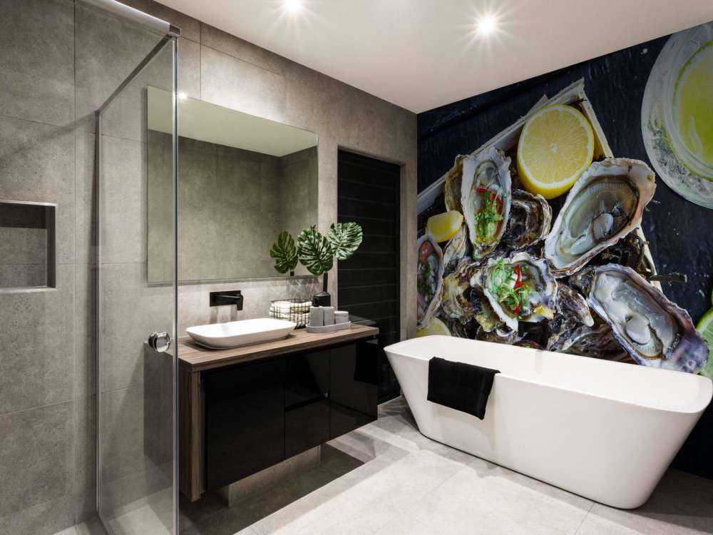 Skål fuld af østers