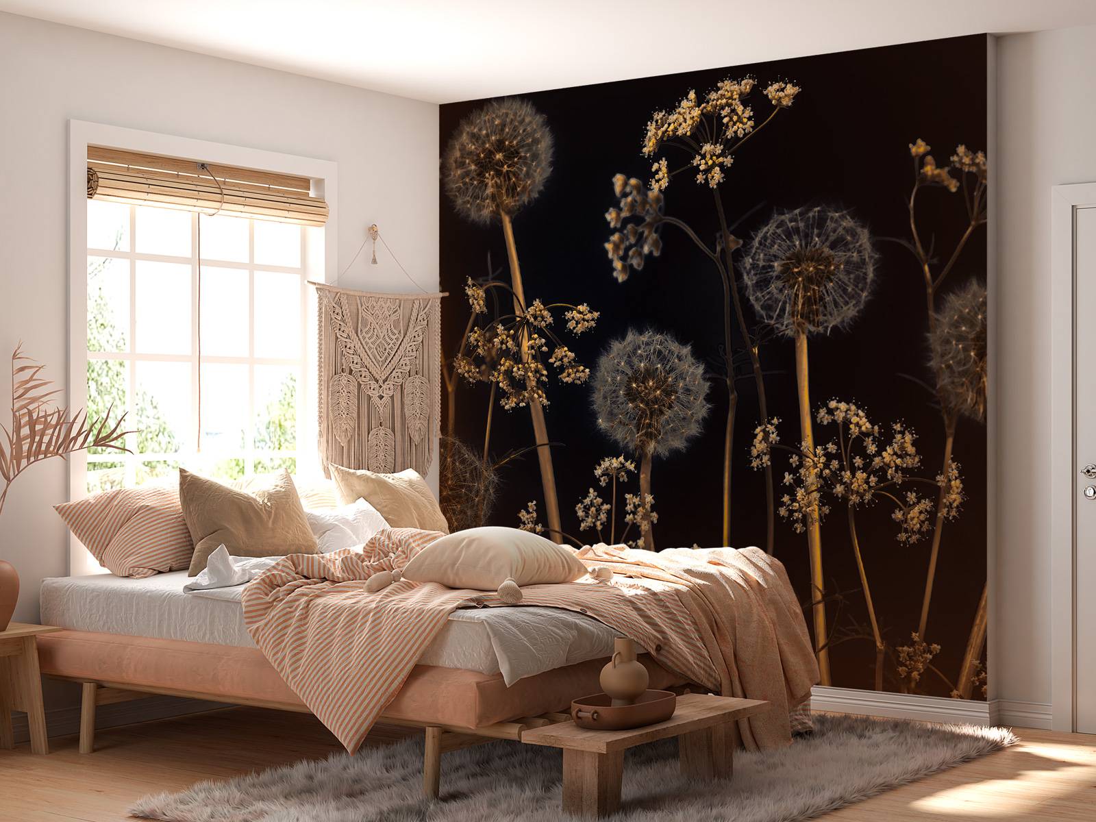 Engblomst - Fototapet, image size:1600x1200