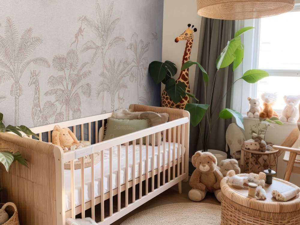 Tropisk dyr jungle taupe