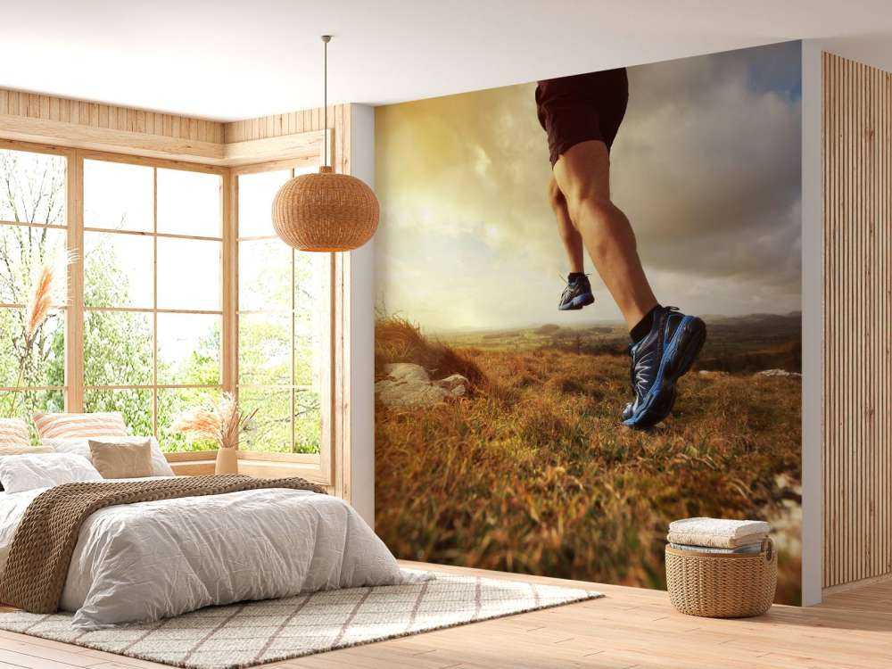 Jogger i aktion