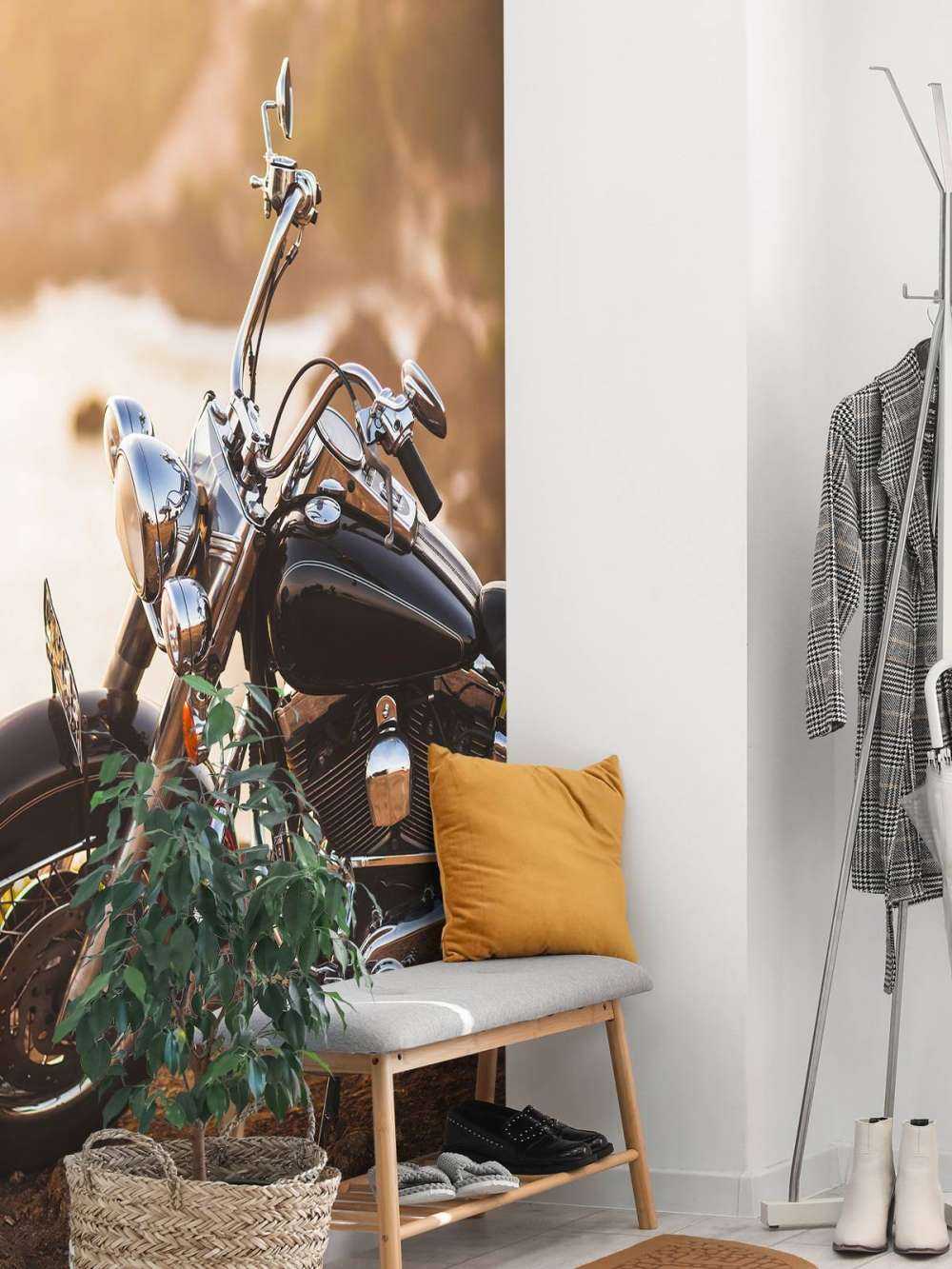 Gammel vintage motor